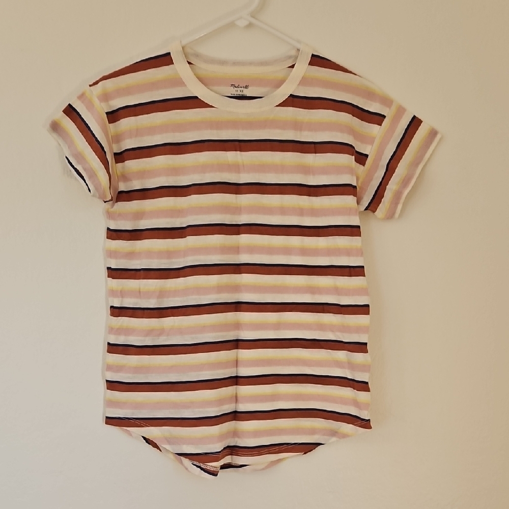 Striped Short Sleeve T-Shirt